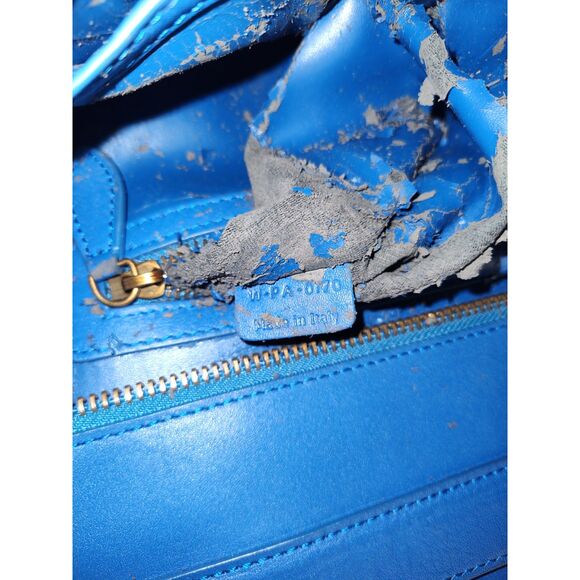 Celine Phantom Blue Leather Tote Bag READ DESCRIPTION - Picture 16 of 16